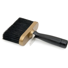 HOLA PUREmaxx Streichbürste, oval, schwarz