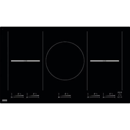 Franke, Kochfeld, Mythos, FHMT 905 , Glas , schwarz, 880 x 520 mm, Flächenbündiger Einbau/SlimTop