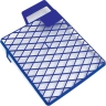 Abstreifgitter Kunststoff, blau
