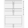 Pecasa Wohnen 2670 x 2200 Metall, 2 Möbel