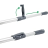 Streiflichtlampe komplett, mit Koffer und Teleskopstange